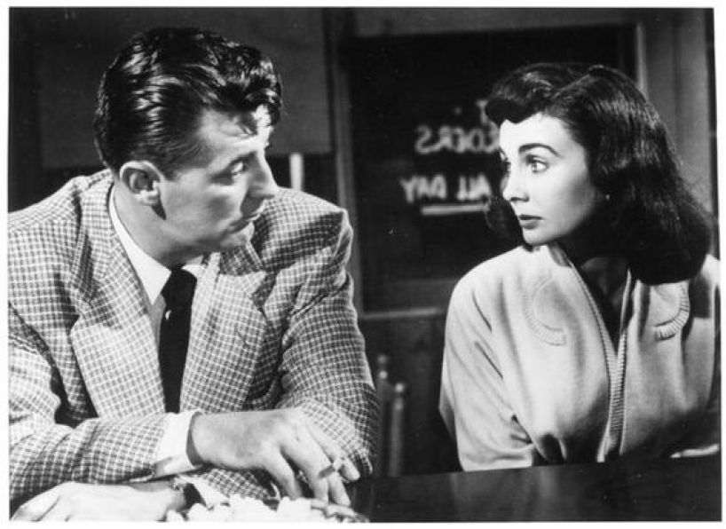 Jean and Robert Mitchum in 'Angel Face'